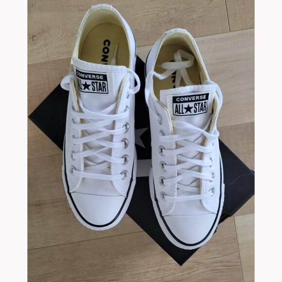 Converse White Sneakers - Picture 4 of 13